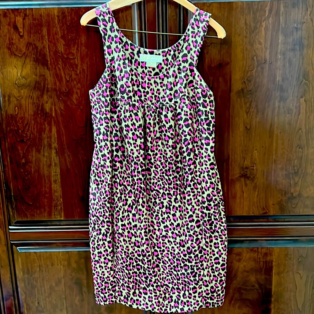 Michael Kors leopard print dress size 8